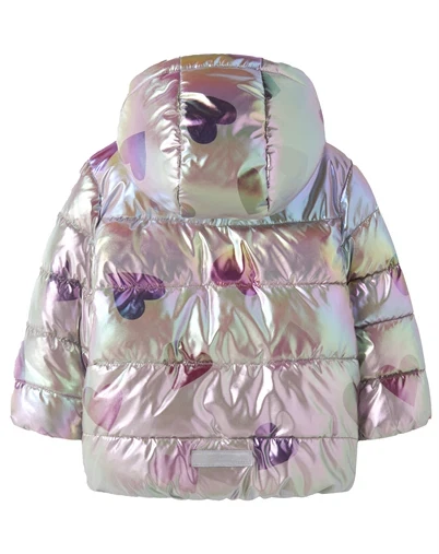 Name It - NMFMolina Puffer Jakke Shiny - Fungi
